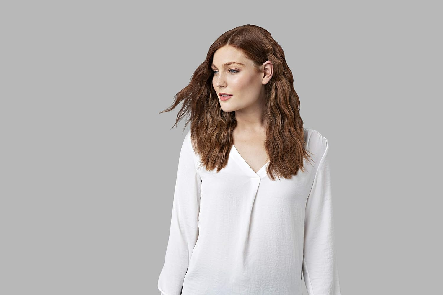 Remington Welleneisen Proluxe 4-In-1 Curling Iron [Test Winner]: Beach Waves, Natural Waves, Water Waves, Mermaid Waves (Dig. Display, Temperature Setting up to 210&deg;C) Crepe Iron, Multistyler CI91AW image number 6