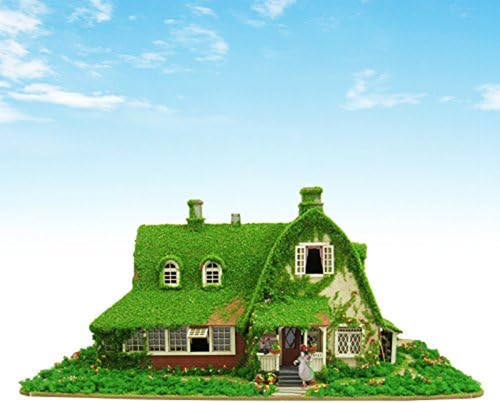 Sankei MK07-22 Mini Art Kit, Studio Ghibli Series, Kiki'S Delivery Service, Kiki and Jiji'S House, 1/150 Scale, Papercraft image number 5