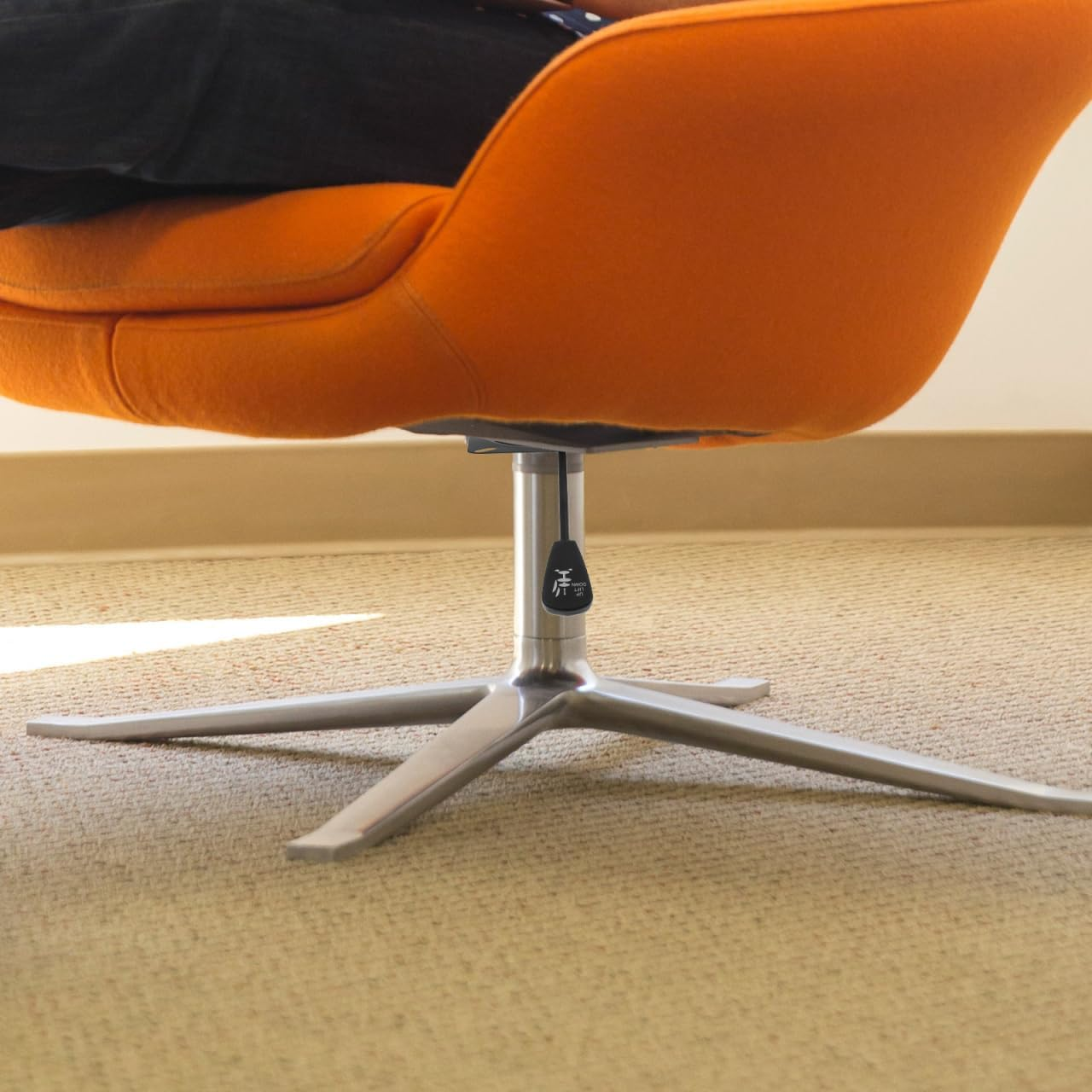 Steel Bottom Bracket Swivel Plate Replacement for Office Chair Sturdy Chair Base with round and Square Options Steel Design Safe and Reliable