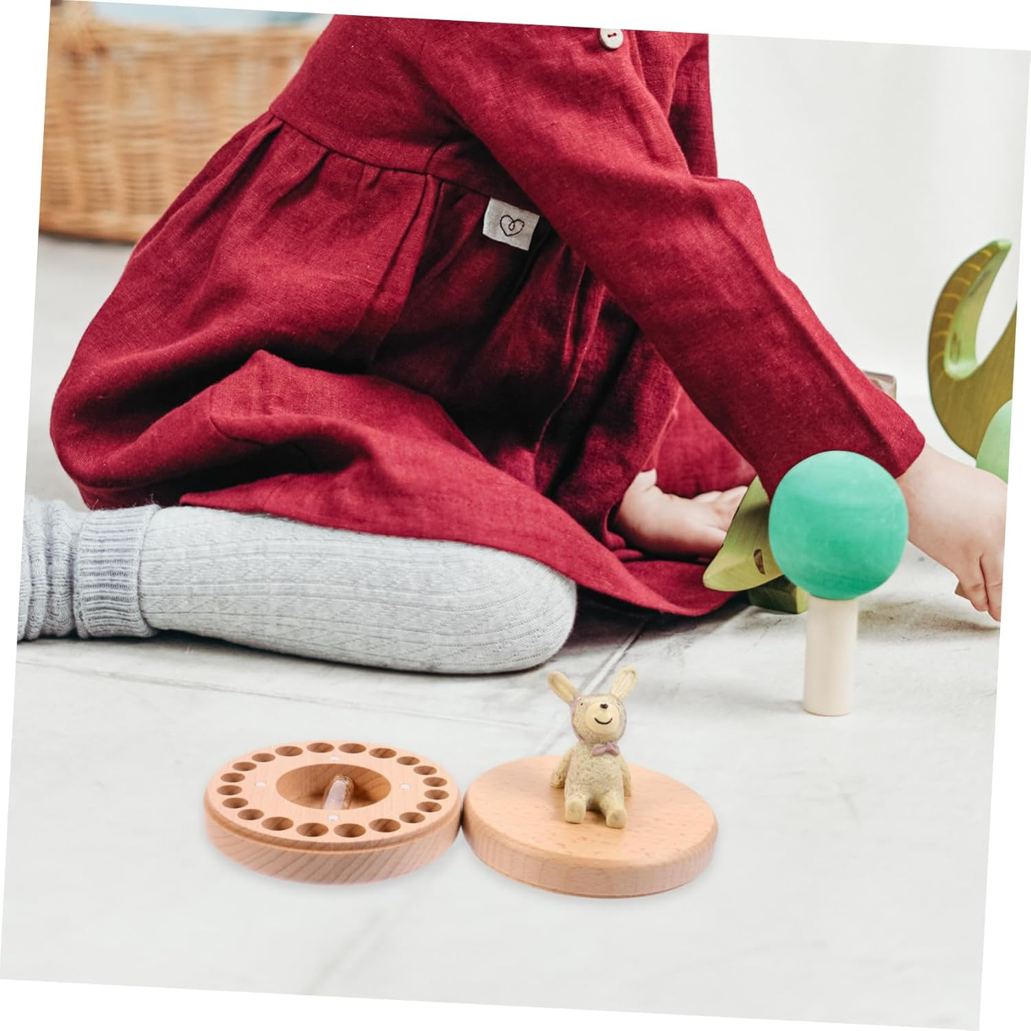 1 Set Cartoon Animal Tooth Keepsake Organizer Teeth Collection Box for Boys to Preserve Childhood Memories Shower image number 5