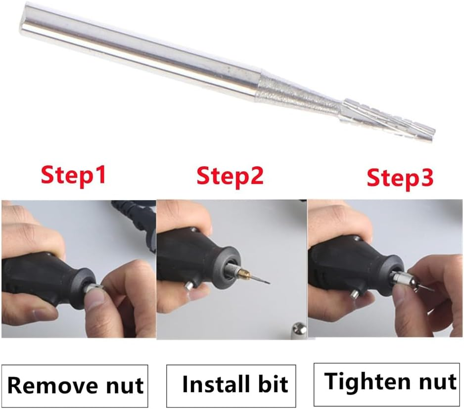 Windshield Repair Drill Bit,Windshield Crack Fix Kit,1Mm Auto Glass Drill for Chip and Crack Repair,Diy Car Windshield Tools, Glass and Body Maintenance Accessories image number 6