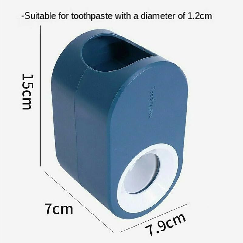 Lazy Automatic Toothpaste Squeezer Holder Wall Mounted Toothpaste Dispenser- Hygienic, Hands-Free Squeezer for Optimized Toothpaste Usage image number 2