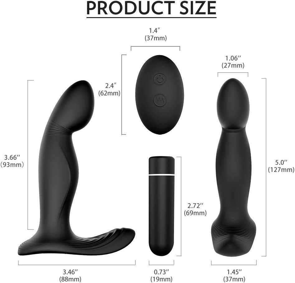 Plug Stimulator Massager Toy Insert Stick, Silicone Insert Toy Plug Couple Entertainment Toys image number 3