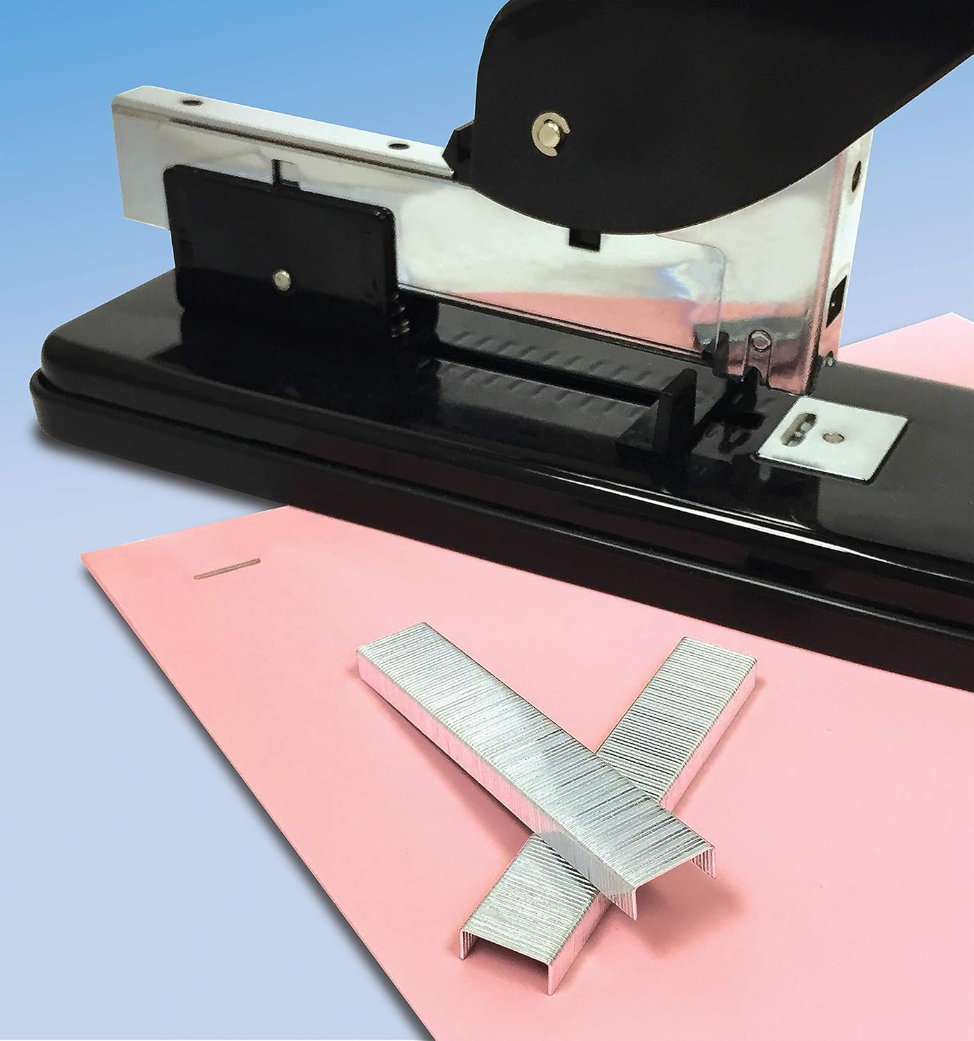 Better Office Products 5,000 Count Heavy Duty Staples, 23/6, 1/4-Inch Staples, Chisel Point Tips, High Capacity image number 1