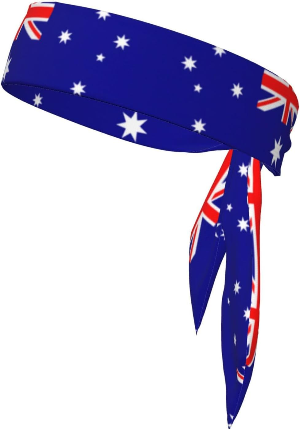 Australian Flag Soft and Breathable Lightweight Headscarf Double-Sided Sports Head Tie image number 5