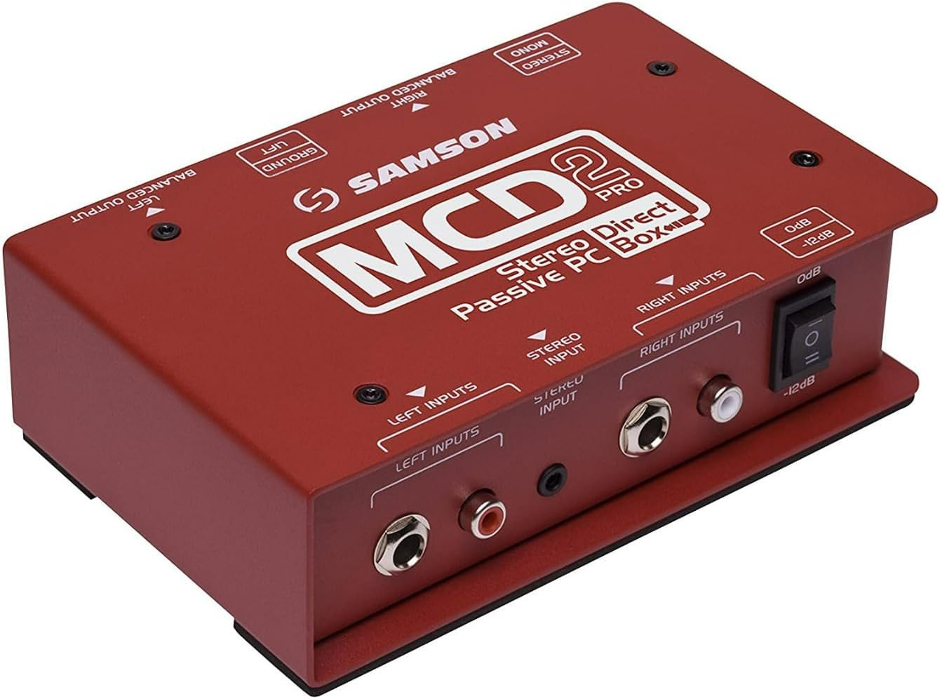 Samson MD2 Pro Stereo Passive Direct Box image number 1