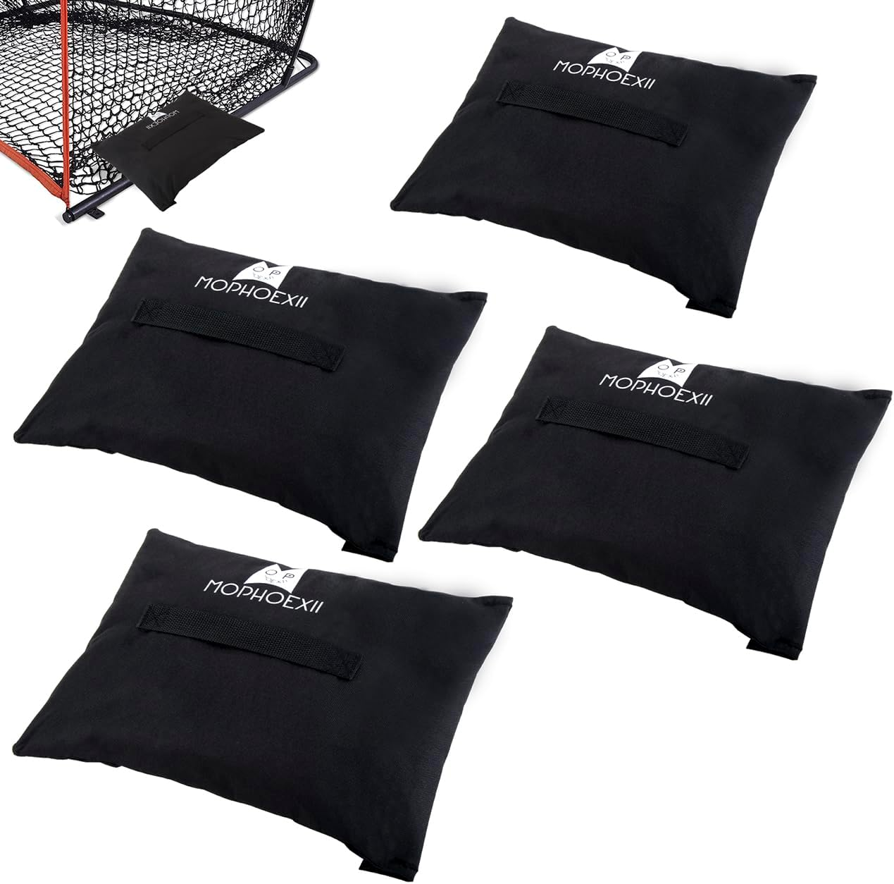 MOPHOEXII Sports Net Sandbags,All Sport Sandbags for Baseball Nets, Soccer Goals, Golf Nets, Football Nets, Hockey Nets,Weighted Anchor Bags