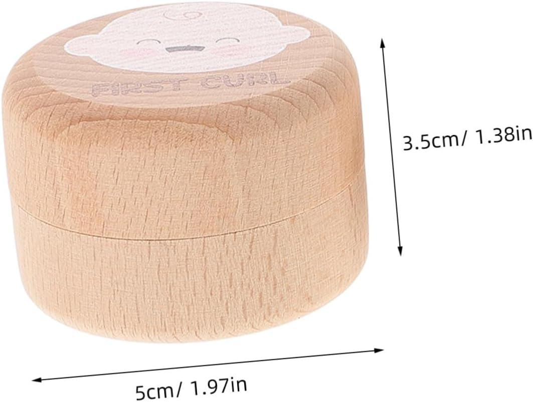 2Pcs Wooden Tooth Keepsake Box for First Lost Teeth Cute Boy Girl for Boys Girls image number 6