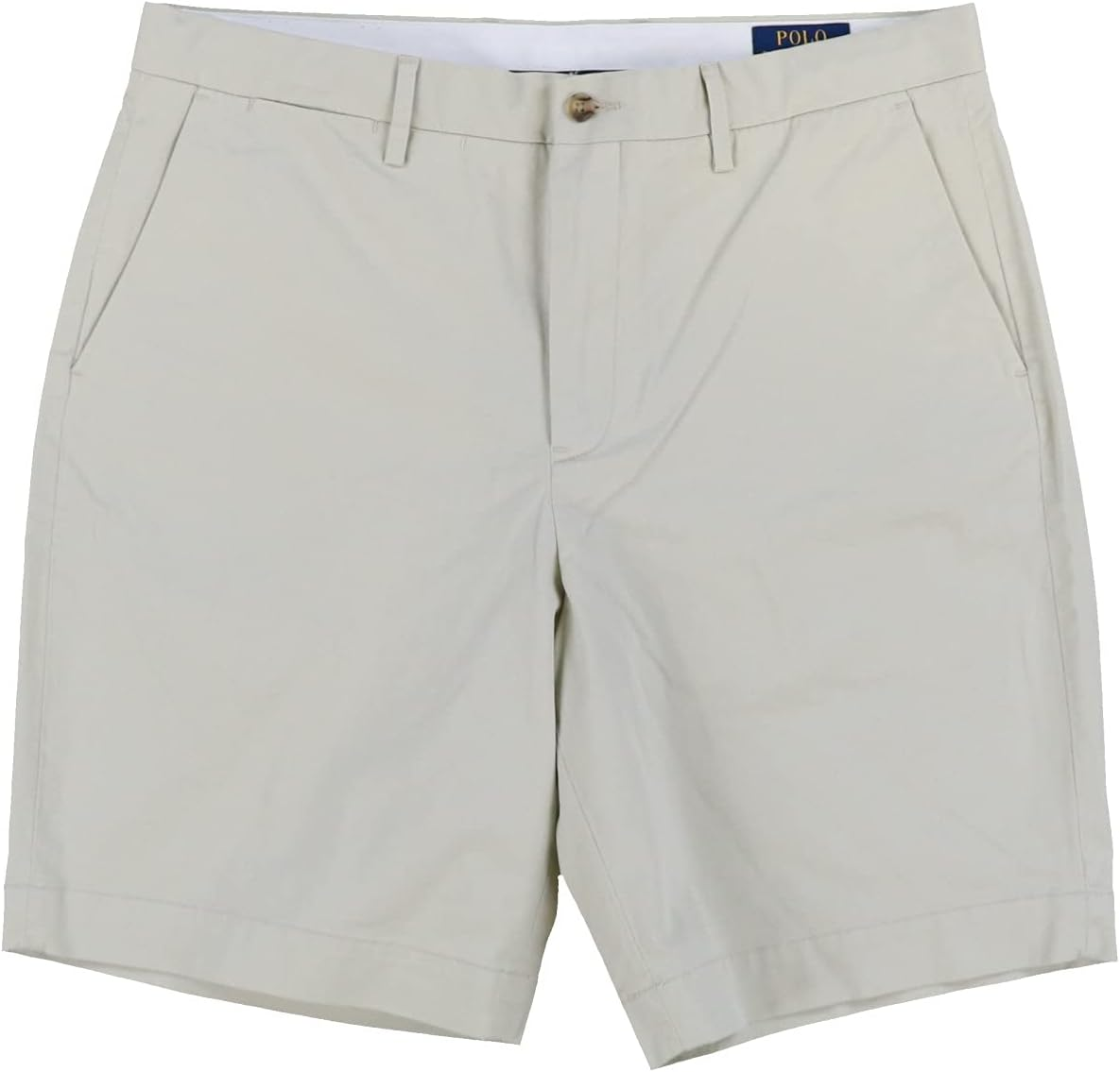 Ralph Lauren Polo Mens Stretch Classic Fit Chino Shorts (42, Basic Sand) image number 1