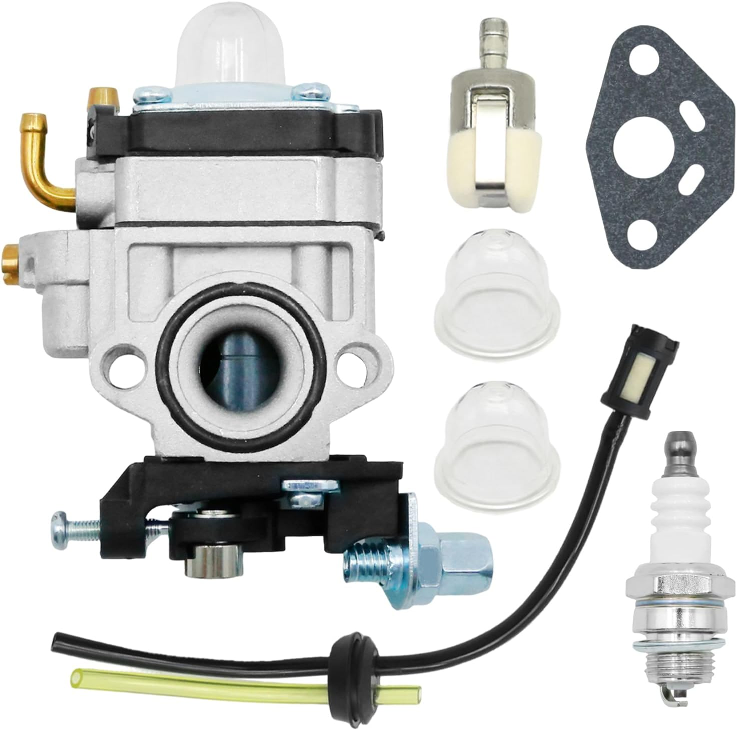SYOWADA 16100-Z0H-053 16100-Z0H-825 Carburetor Kit, Replacement for Honda GX25 GX35, Replacement for Honda UMK425 ULT425 UMS425 Trimmer Lawn Mower image number 3