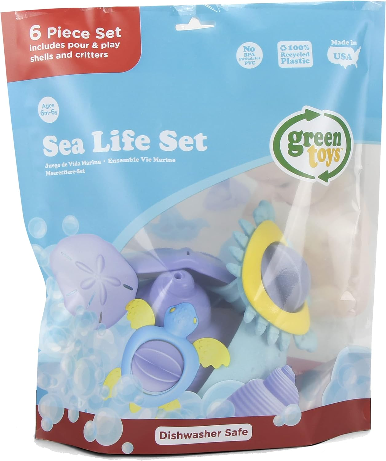 Green Toys - Sea Life Set image number 2