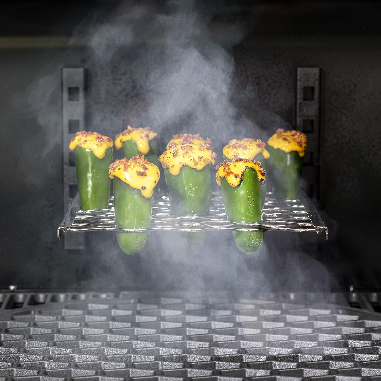 Oklahoma Joe'S 1864887W06 Drumstick & Pepper Flex Rack,Silver image number 2