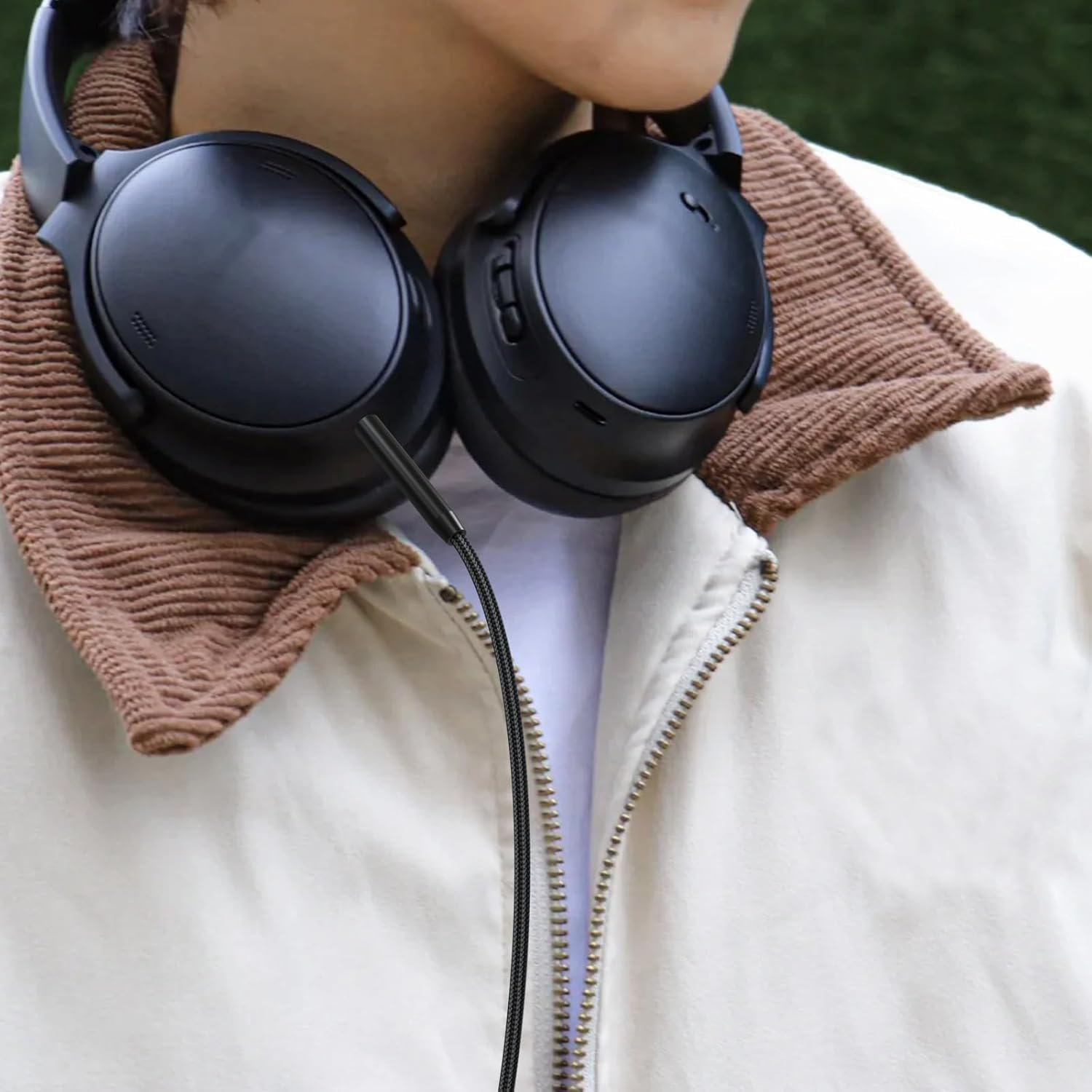 USB C to 2.5Mm Audio Cable &ndash; Compatible with Bose 700, QC25, QC35, QC35 II, QC45 Headphones &ndash; Works with Samsung Galaxy, Google Pixel, and Other USB-C Android Devices-4.6Ft image number 4