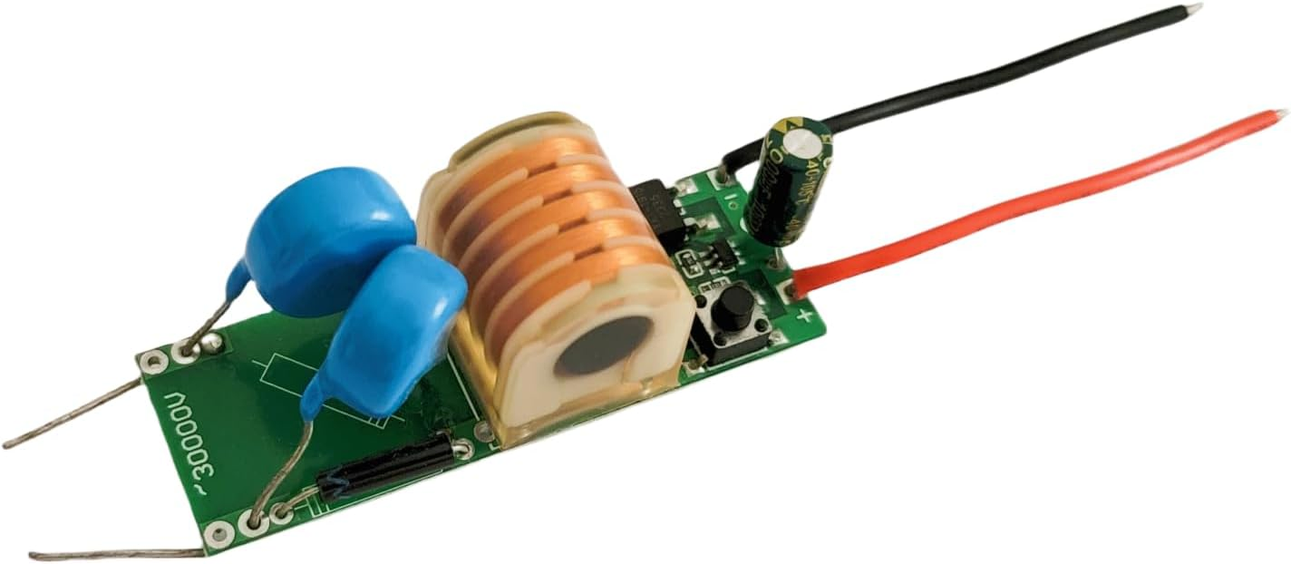 30KV Boost Coil High Voltage Pulse Generator Arc DC 3.3V 5V Step Up image number 3