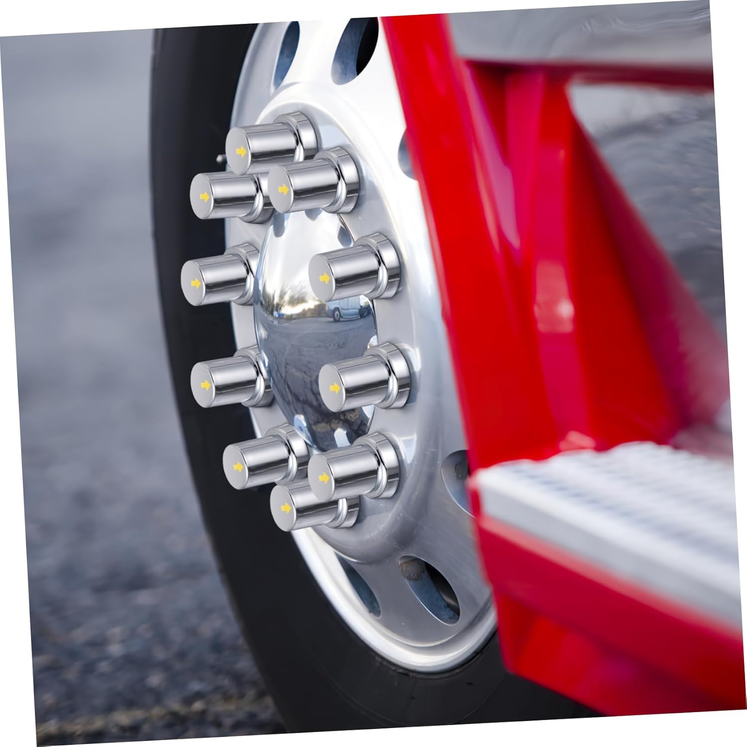 20Pcs Wheel Nut Caps for Trucks Trailers Protect Lug Nuts from Damage Easy Installation Wheel Hub Accessory image number 2