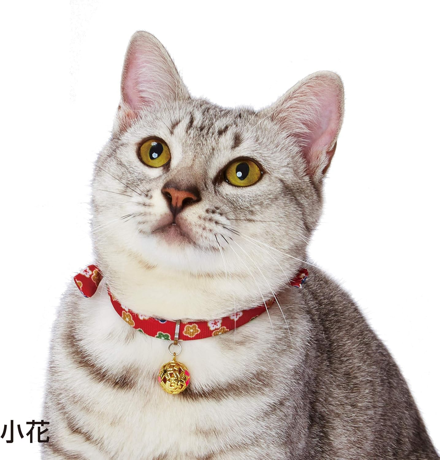 Petio Collar Cat Komachi, Japanese Bell Color, Small Flowers