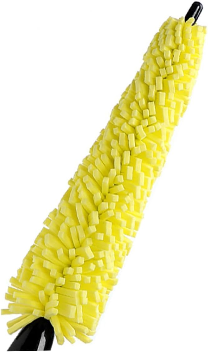 HYTROVE Car Wheel Cleaning Brush and Tyre Rim Sponge Brush Set 2Pcs, Universal Auto Wheel Detailing Tool for Tire and Rim Care, Suitable for Car Wash and Maintenance image number 4