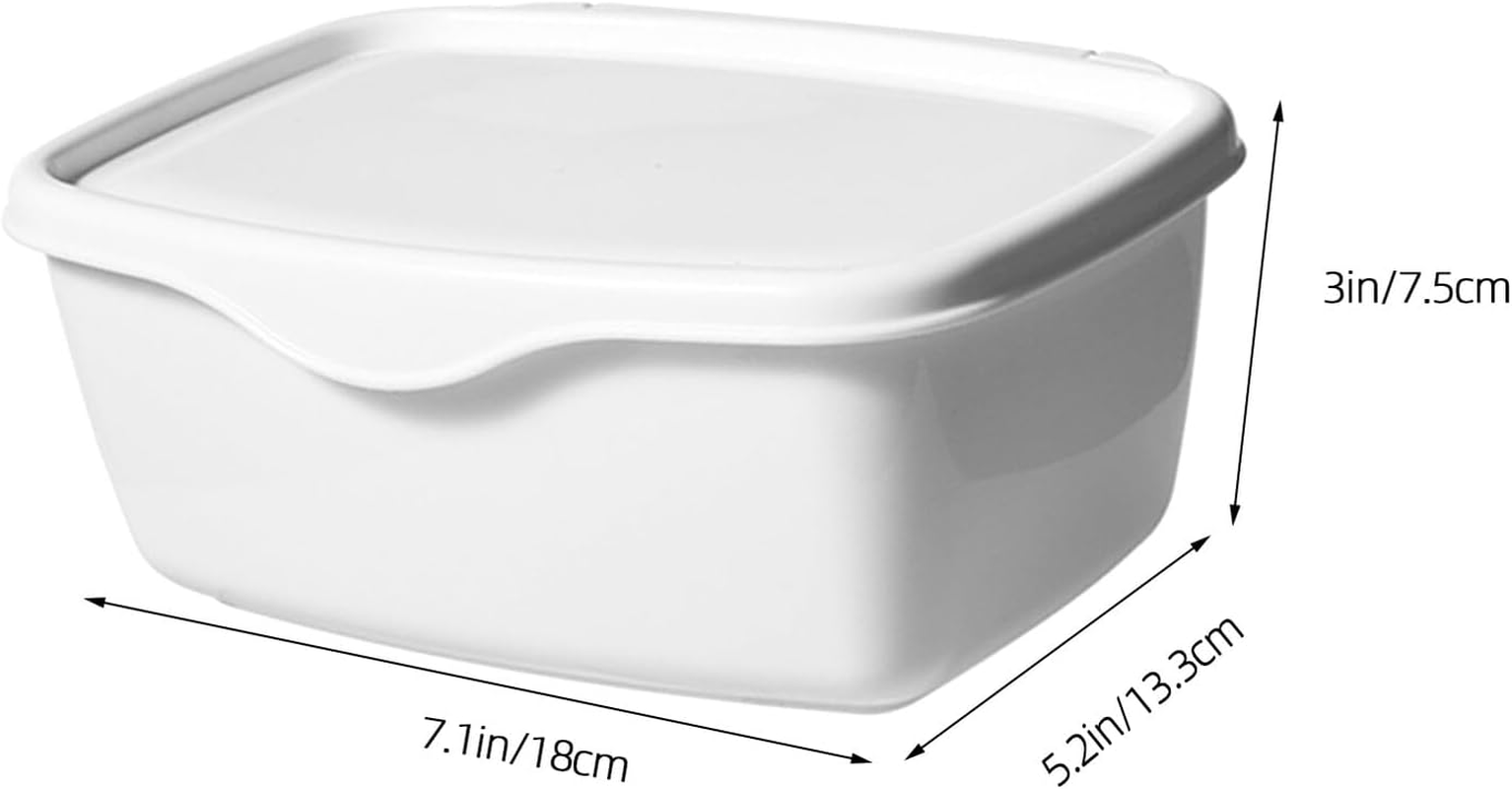 Alipis Plastic Wet Wipes Container Box Lid Thickened White Pp Dustproof Tissue Storage Case for Bathroom Desktop Organizer image number 2