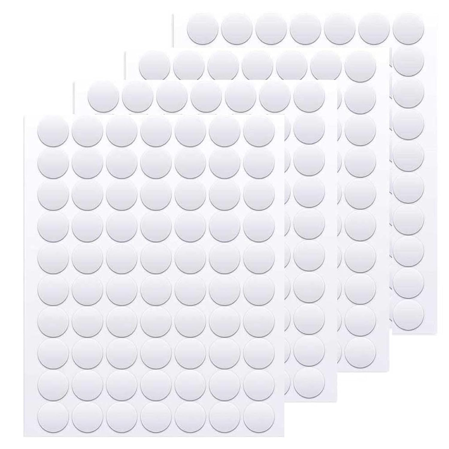 270PCS round Nano Double Sided Tape, Detachable and Versatile,Double Sided Adhesive Tape for Decoration, Party Supplies, Picture Hanging Strips, Carpet Tape image number 4