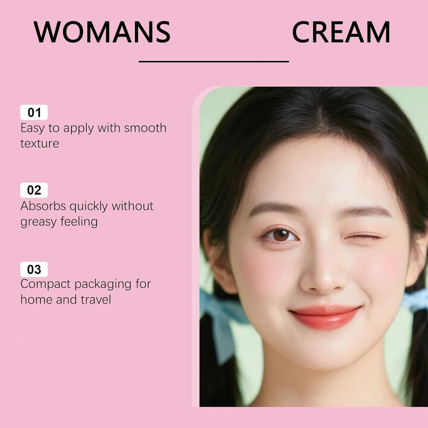 Woman'S Cream Multi Balm Stick, Moisturizing and Smooth for Face, Neck and Body,Absorbs Quickly without Greasiness, Lightweight,Ideal for Daily & Travel Use,Gentle for All Skin Type (1PCS) - 4Pcs image number 5