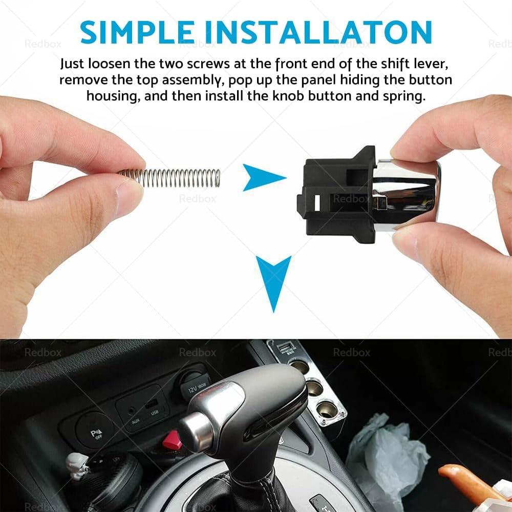 KAKA AUTO PARTS Car Shifter Shift Button Knob Repair Kit with Spring Compatible with Honda Accord 2003-2005 image number 1