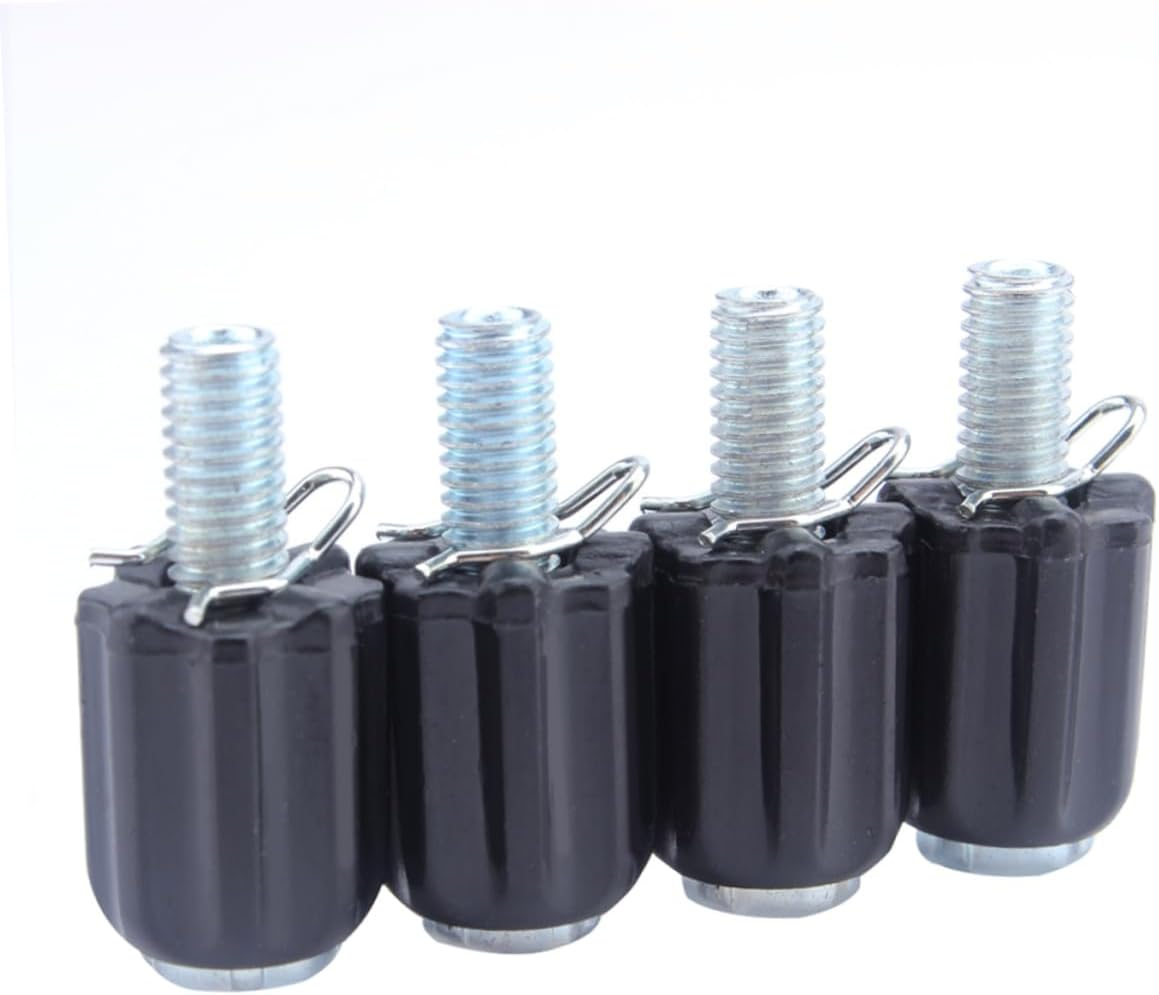 Baluue 4Pcs M5 Bike Adjustment Screws Fine Transmission Screw Set for Mountain Bicycle Rear Derailleur Brake Calibration Accessories for Cycling Maintenance image number 3