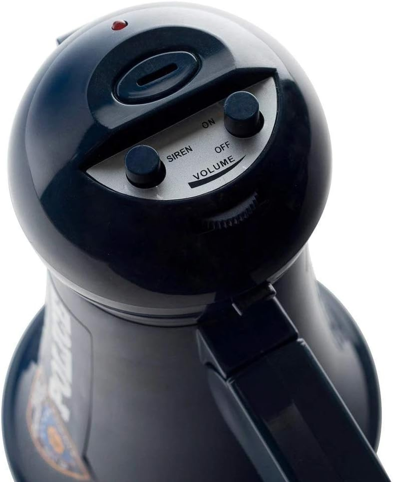 Dress up America Police Officer Role Play Megaphone with Siren Sound for Kids - Role Play Bull Horn with Siren Sound and Handheld Microphone Toy image number 1