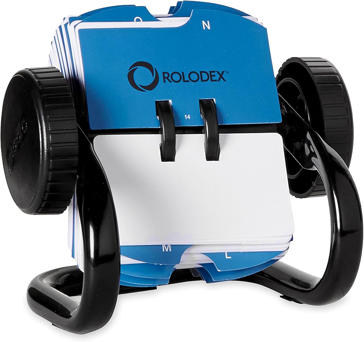 Rolodex&reg; Mini Classic Rotary Card File, 1 3/4" X 3 1/4", 250 Cards, Black image number 4