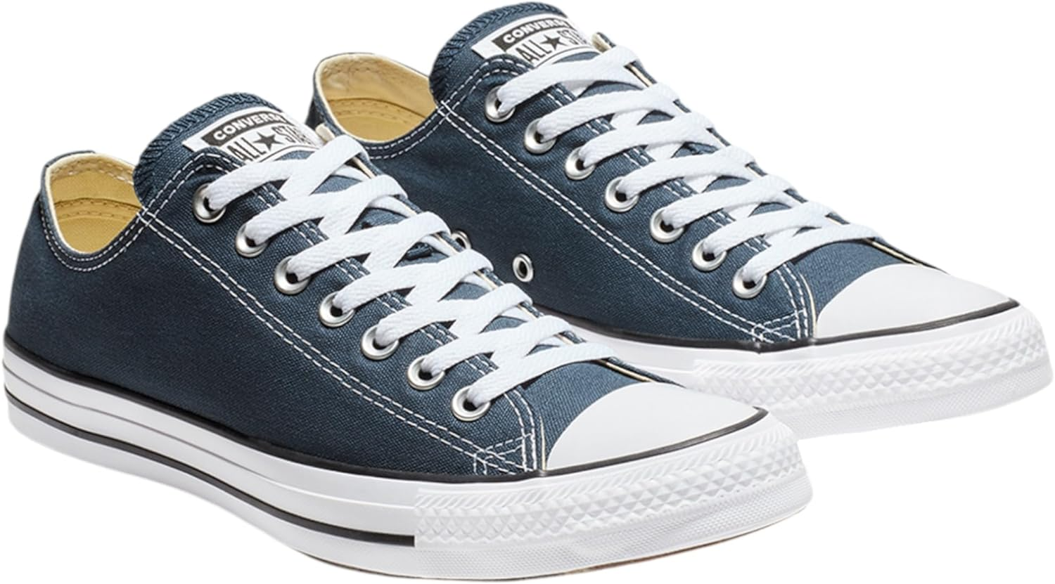 Converse Mens Chuck Taylor All Star Navy Low Lace up Casual Shoe 10 image number 2