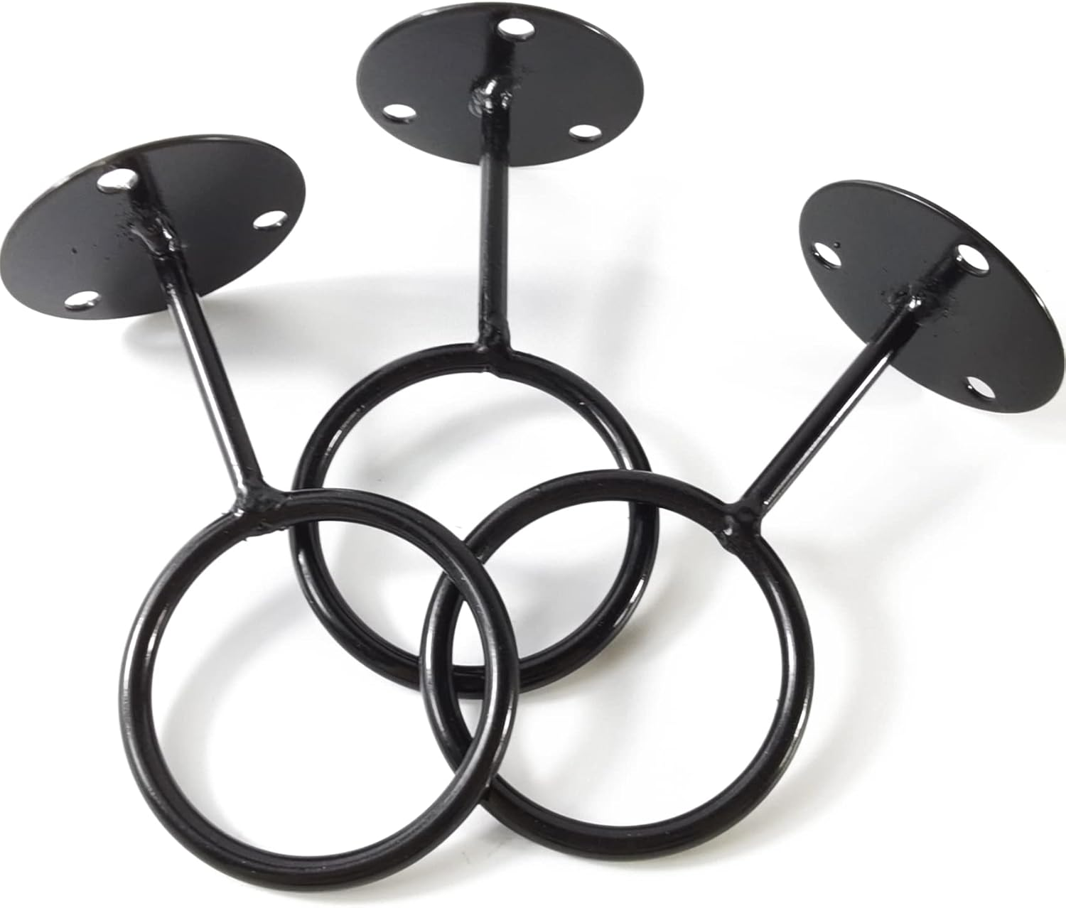 NSBELL 3PCS Baseball Display Memorabilia Holder Heavy-Duty Wall Mount Rack for Collectibles Steel image number 2