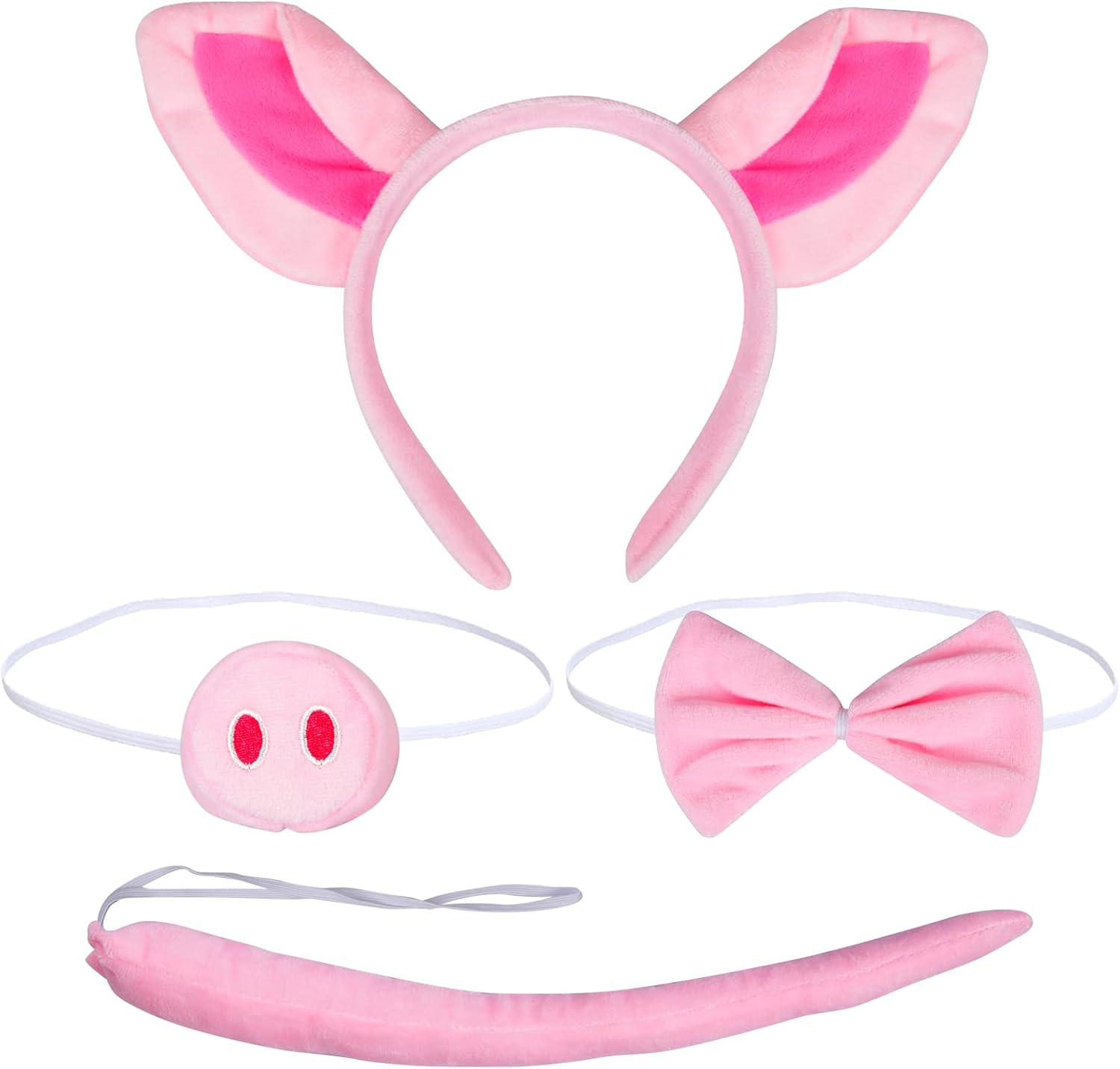 LAMEK 2 X Queen Horns Headpiece Women'S Halloween Headband with Gothic Retro Lace Necklace Devil Horns Costume Evil Headband Black Hairband for Carnival Masquerade Cosplay