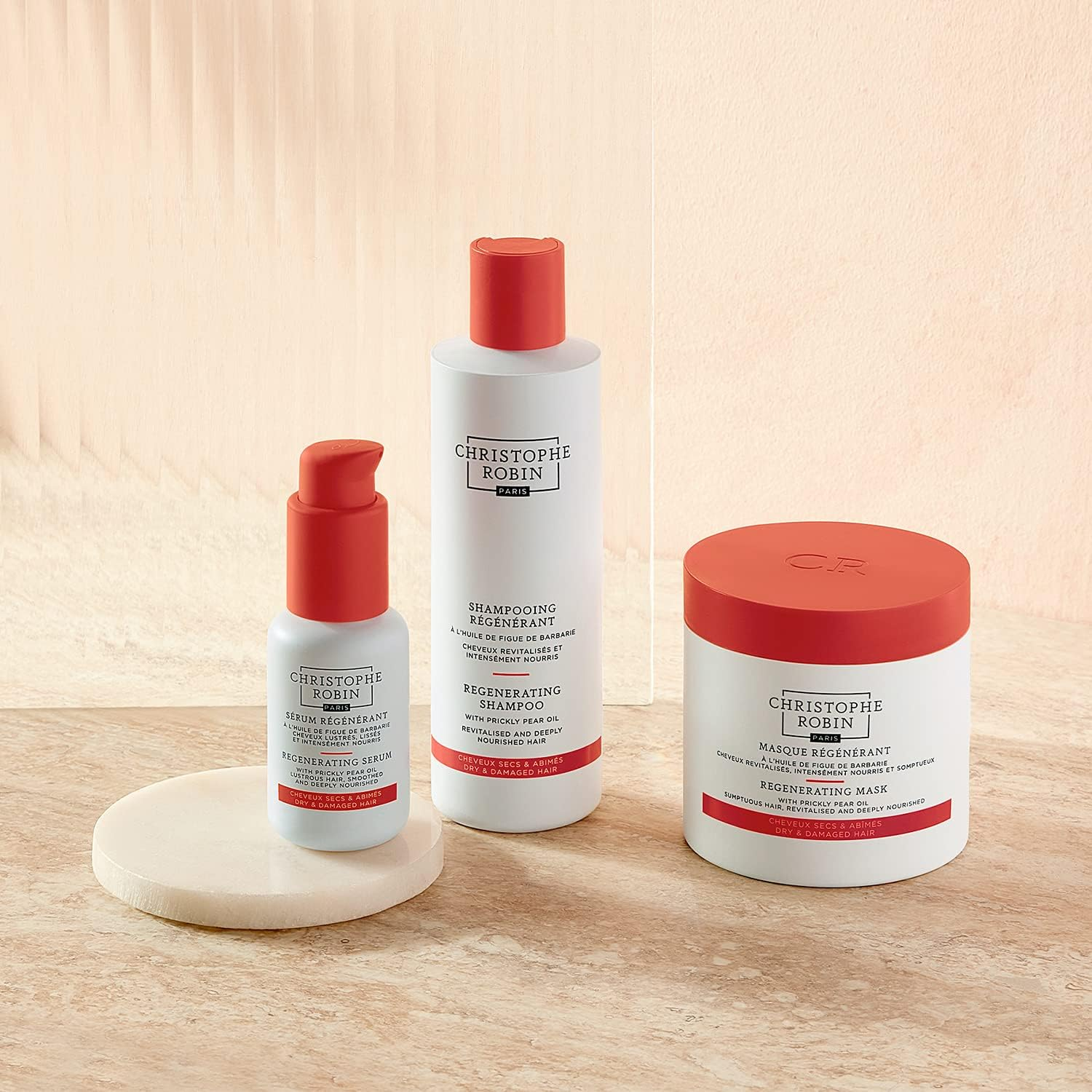 Christophe Robin Regenerating Shampoo with Prickly Pear Oil, 16.9 Ounce image number 3