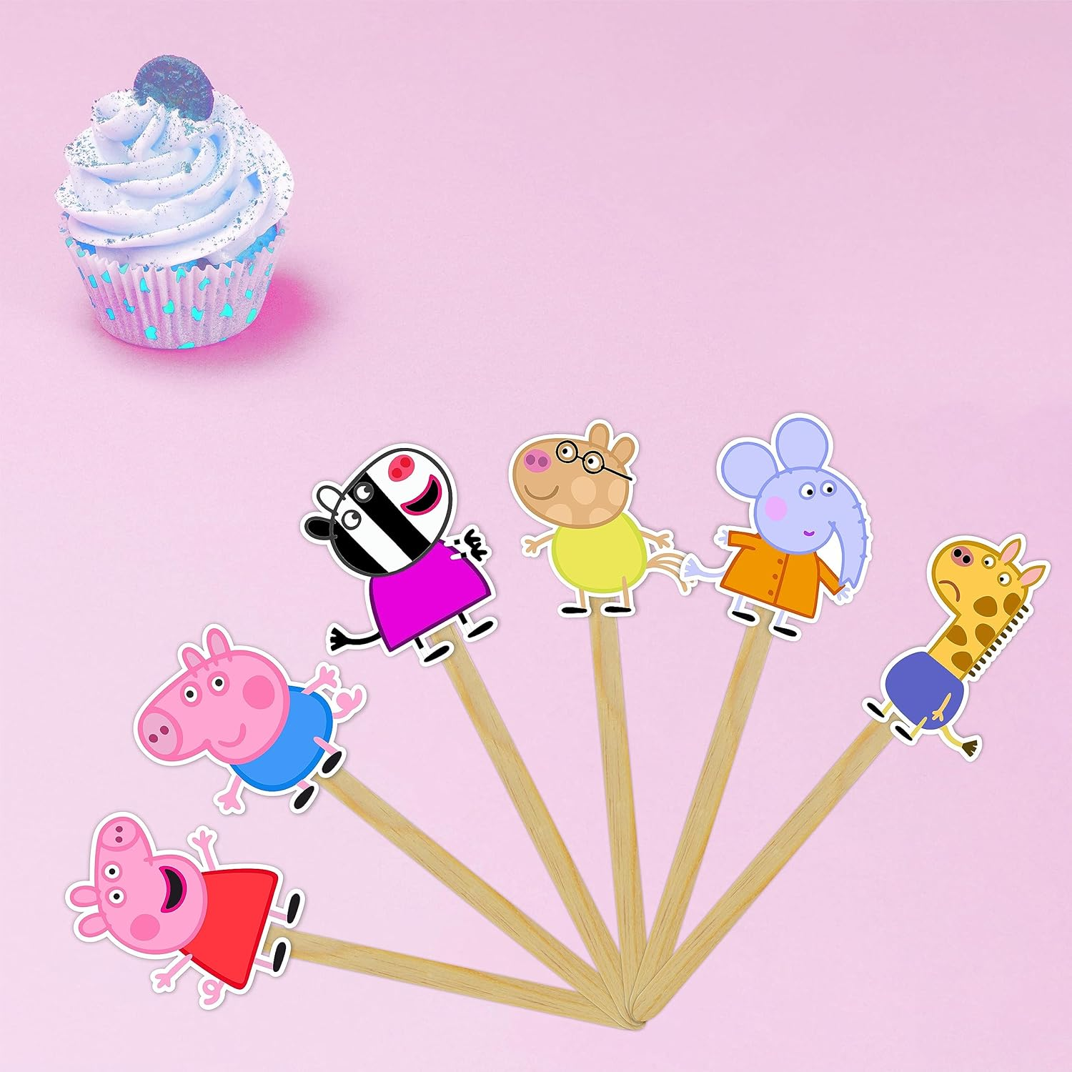Pepa Pig Cupcake Topper image number 5
