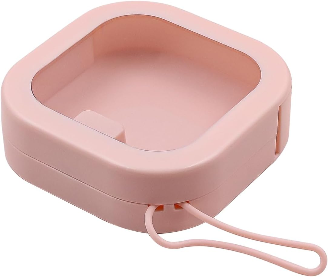 ANCLLO 2Pcs Hair Tie Organizer Holder Box Jewelry Organizer Hair Accessory Storage Containers image number 2