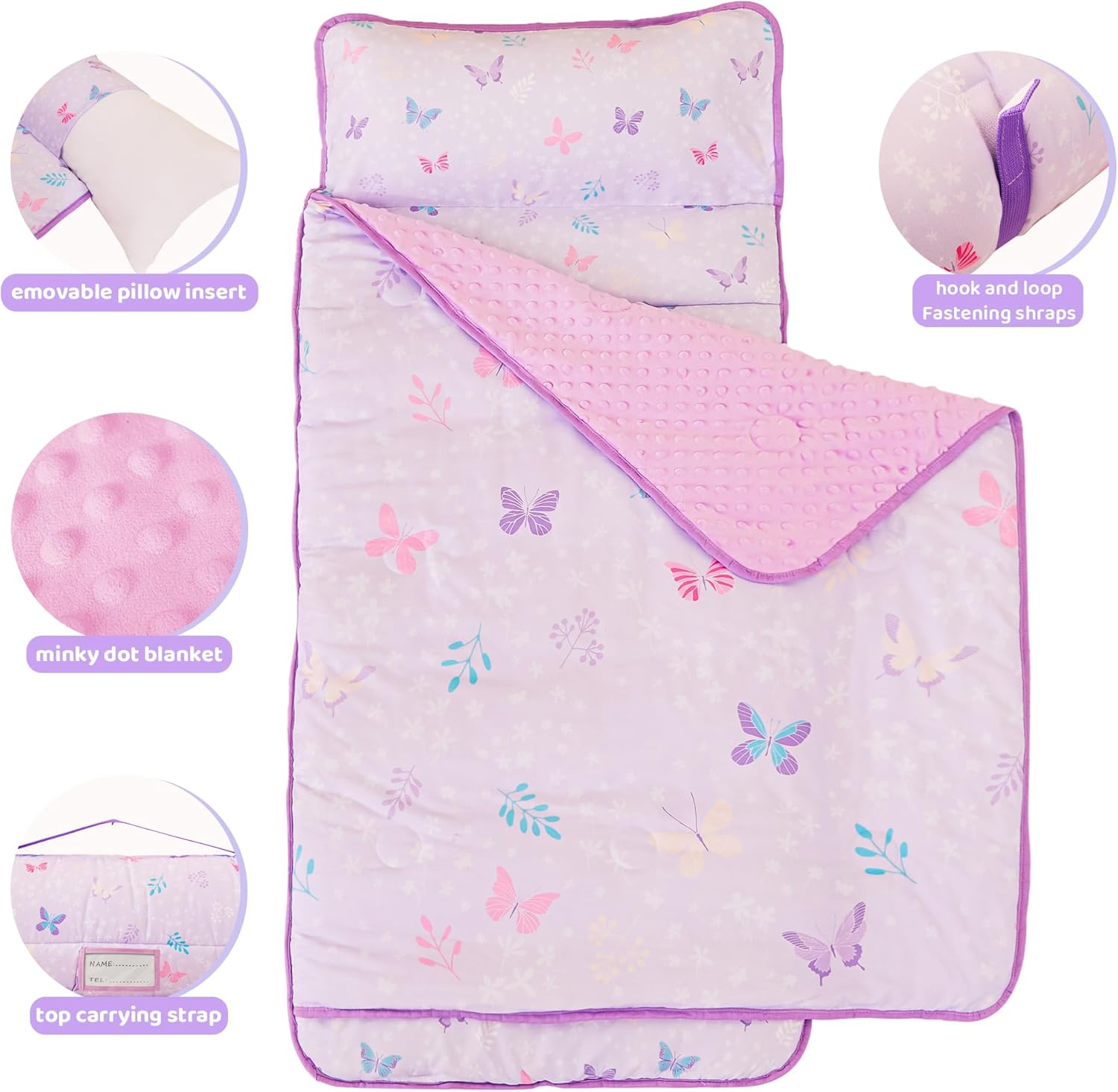 Vviland Toddlers Kids Nap Mat image number 3