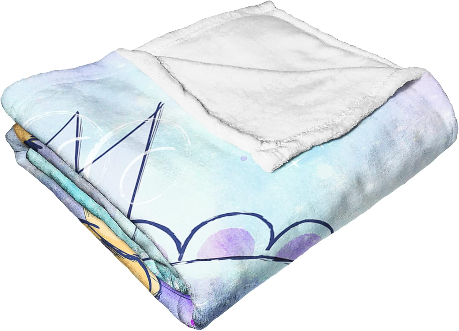 Northwest Fairies Silk Touch Throw Blanket, 50" X 60", Cosmic Tink