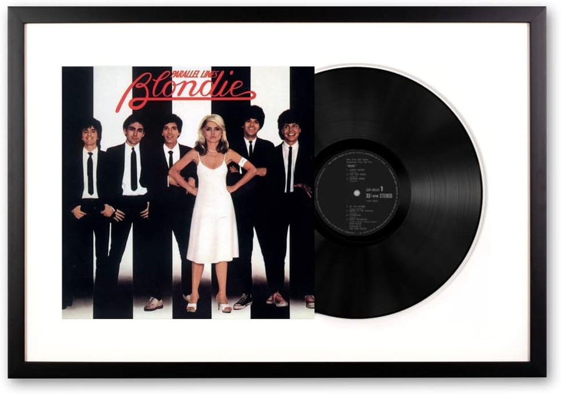 Vinyl Art Blondie Parallel Lines Memorabilia Framed image number 2