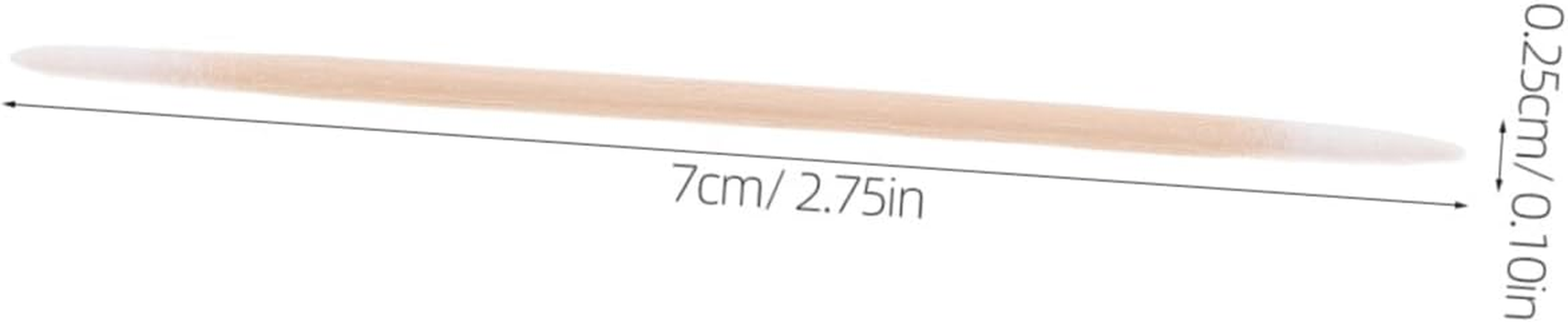 High Precision Double Pointed Cotton Swabs Wooden Handle Sterilized for Beauty Routine Cleaning image number 3