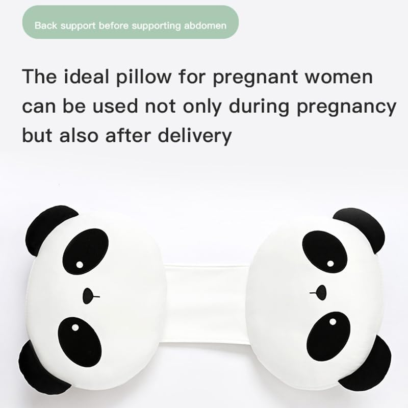 Panda Cute Pregnancy Maternity Side Pillow Suporting Abdomen and Waist Pillow