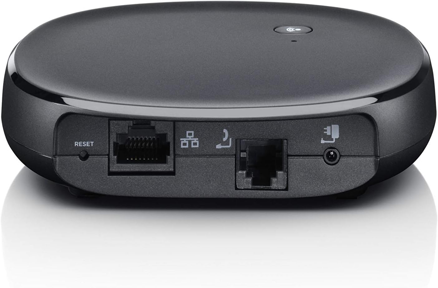 Motorola AXH01 (Set with Base and 1 Handset) Cordless Phone with Answering Machine, Built-In Alexa Voice Assistant - Portable Landline Phones for Home with 1 Cordless Handset