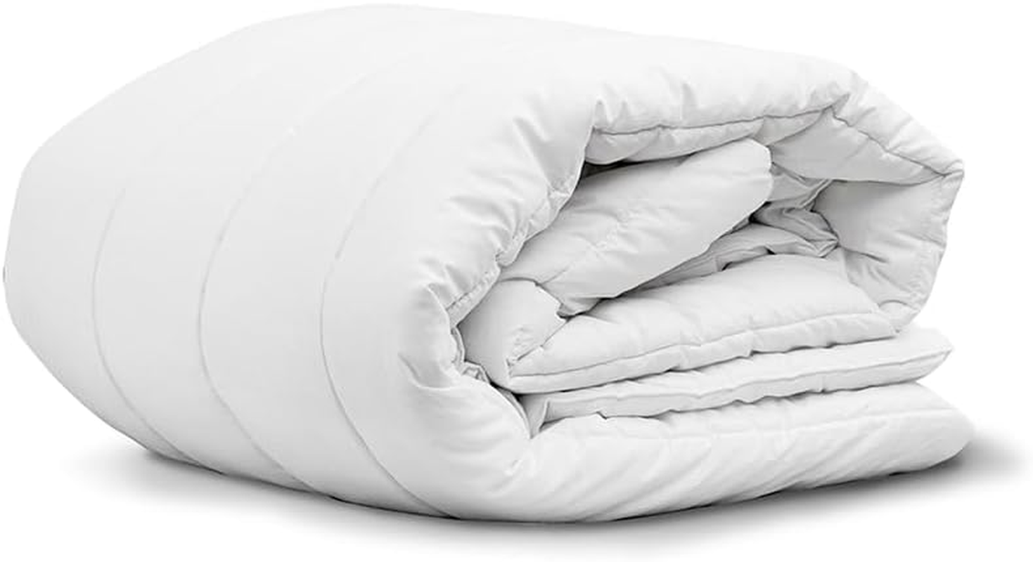 Tontine Australian Wool Quilt Doona Double Size - Super Warm, Heavy Weight Rating, Natural Cotton Cover, anti Dust Mites, Moisture and Odour Control, Dry Clean, Australian Made image number 4