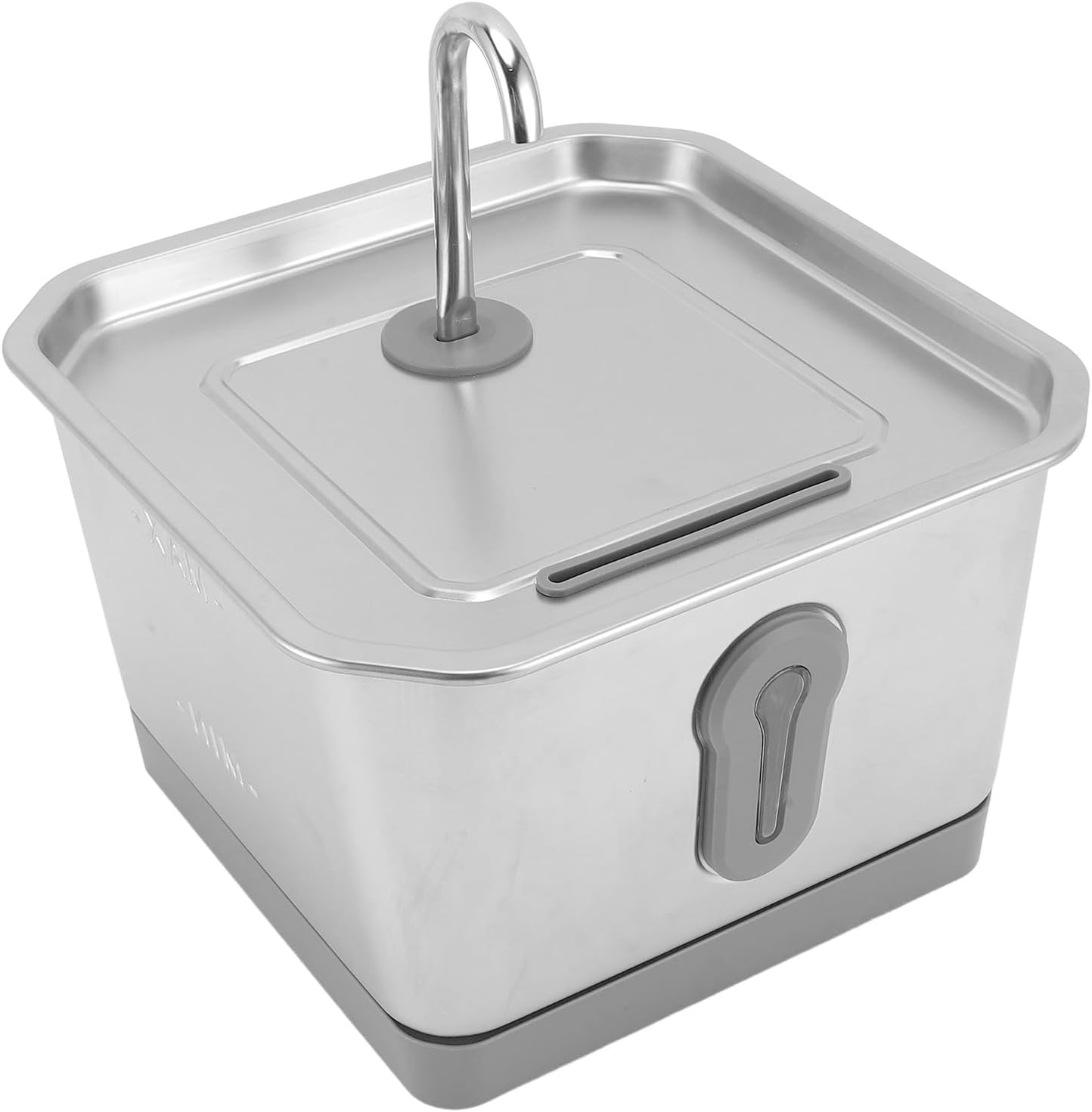 Smart Cat Water Fountain - 3.5L Stainless Steel Dog Water Fountain Cat, Quiet Automatic Water Feeder with Activated Carbon Filtered for Pet Fountain image number 6