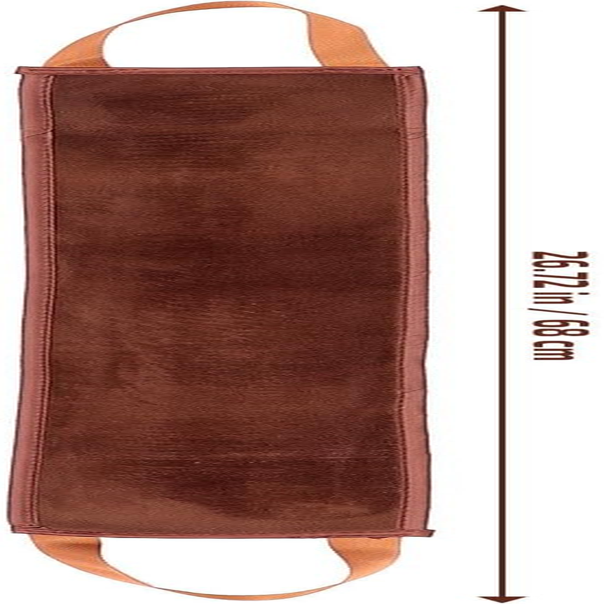 TEHAUX Back Lotion Wiping Belt for Sunscreen Body Care Brown Back Massage Strap for Tanning Moisturizing Suitable for Self-Tanning and Skincare image number 5