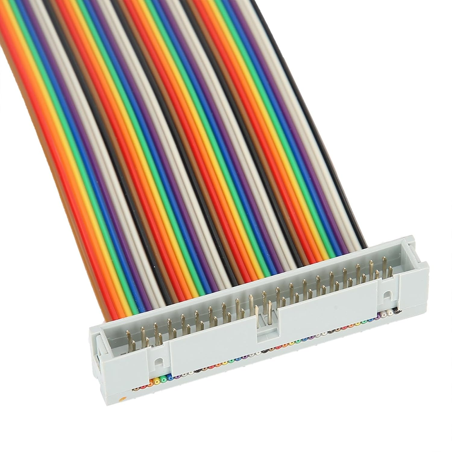 Denash GPIO Line Male to Female 40 Pin Cable, 5 Pieces for (Multicolor, Copper, 20Cm) image number 1