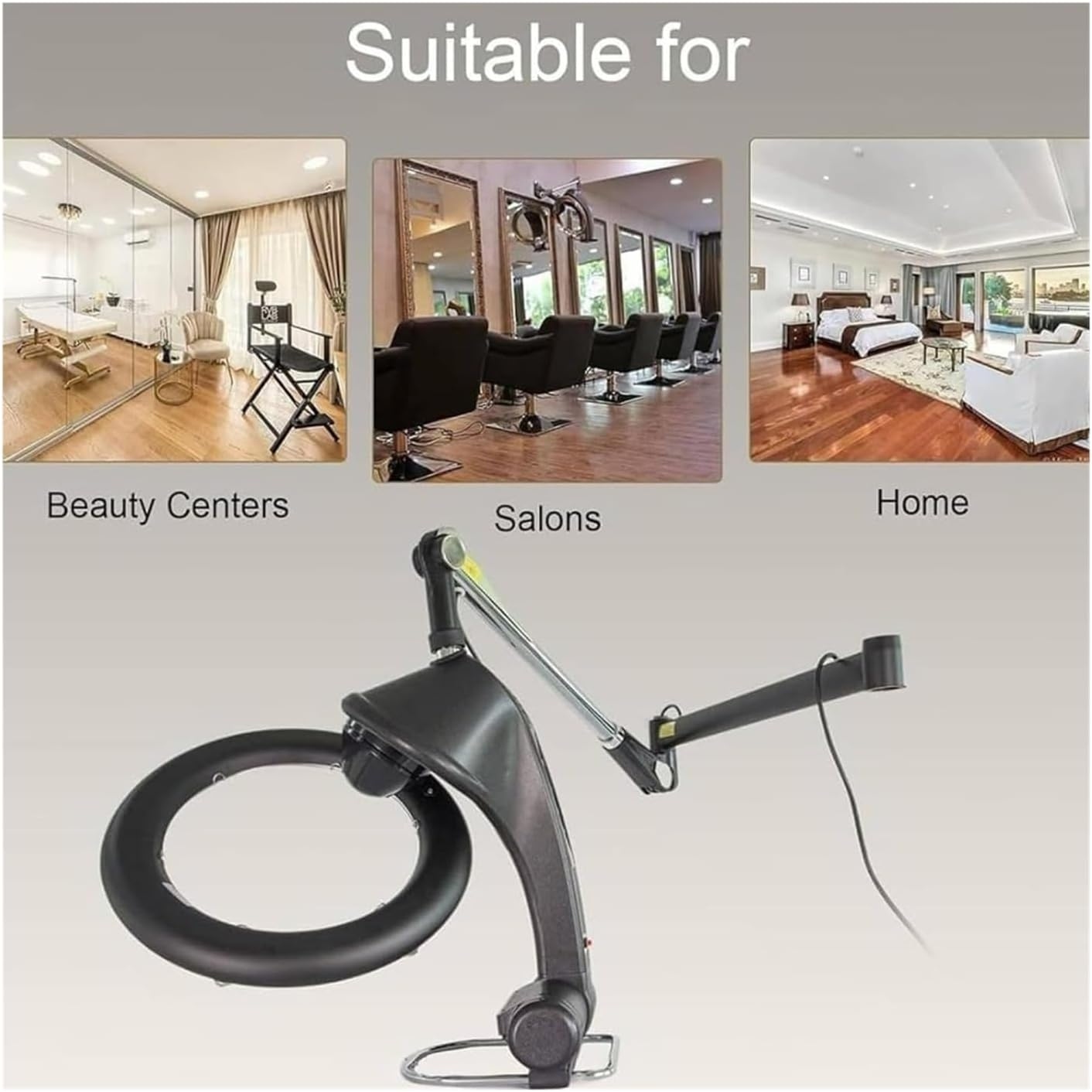 Professional Wall Infrared Hair Dryer for Permanent Hair, Hair Color Processor with Spray, No Damage, image number 5