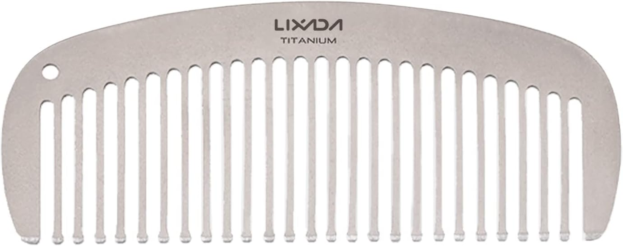 RAYWE Titanium Anti-Static Hair and Beard Comb - Pocket-Sized image number 1