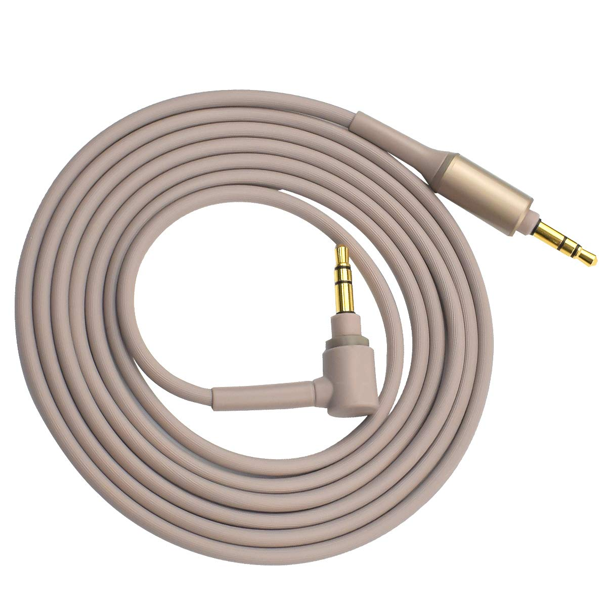 WH-1000XM3 Replacement Headphone Audio Cable Cord Compatible with Sony WH-1000XM4 MDR-1000X MDR-XB950BT MDR-10R MDR-10RC MDR-10RBT MDR-NC50 MDR-NC200D Headphones 3.5Mm Jack(Gold) image number 4