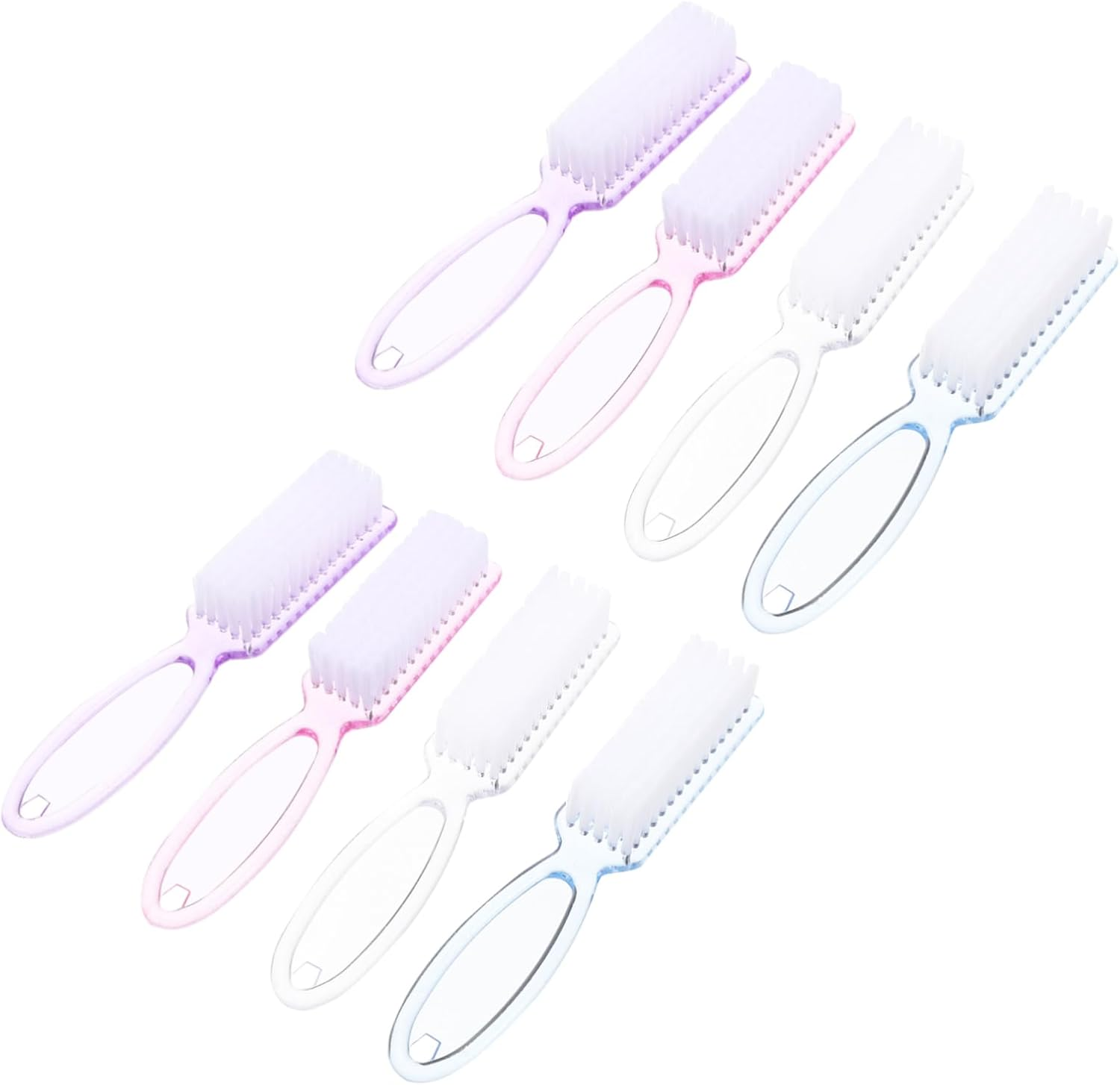 Outanaya 8Pcs Nail Art Cleaning Brush Professional Nail Supplies for Gentle Dust Remover image number 5