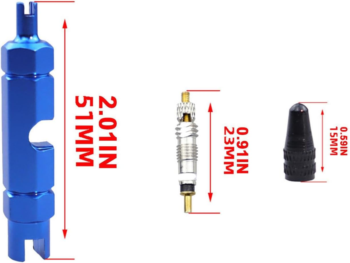 Tyre Stem Remover,Brass Core Remover for Tyre - Automotive Supplies Tire Repair Tools for Electric Motors, Trucks, Motorcycle, Bicycle, Tractor, Lawnmowers Borato image number 6
