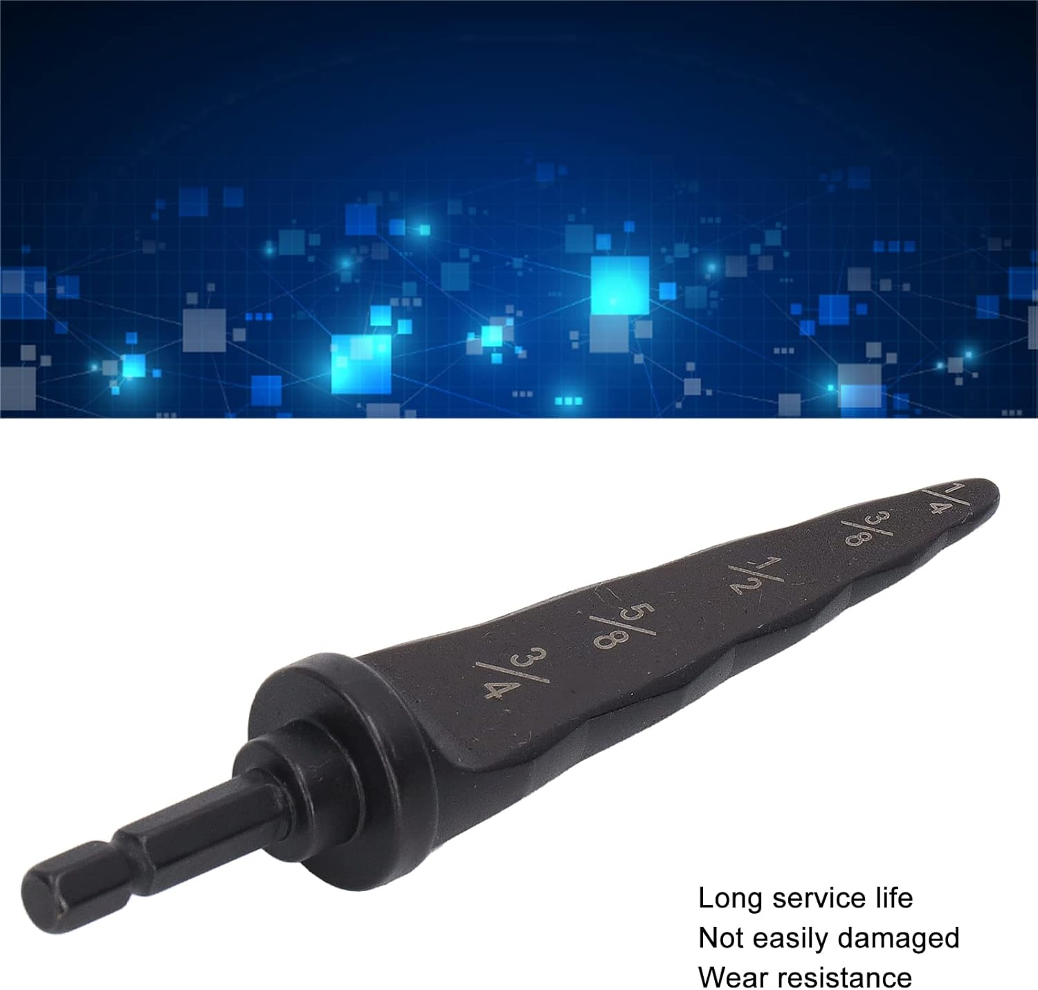 5 N 1 Carbon Steel Tube Expander Kit, Manual Pipe Swaging Punch Tool with Storage Box for HVAC Line Repairs Automotive Pipe Adjustments